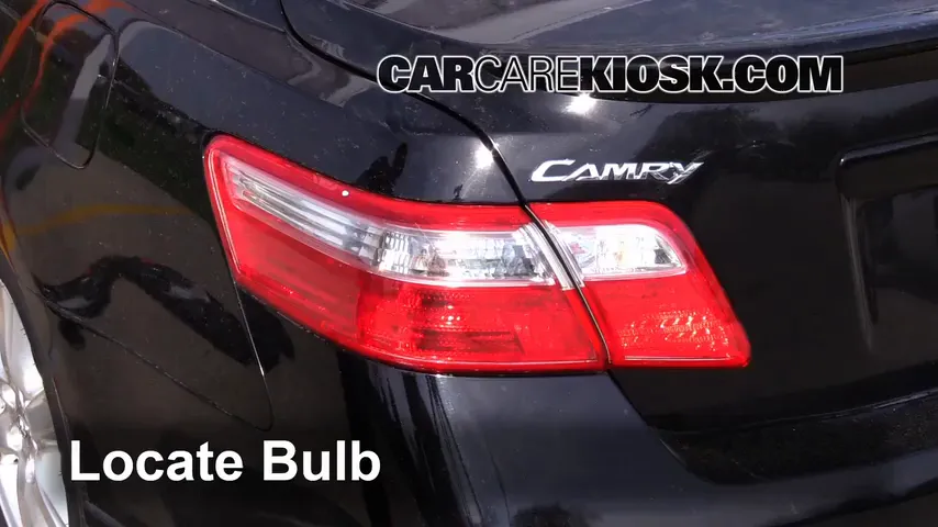 2007 Toyota Camry LE 3.5L V6 Lights Reverse Light (replace bulb)